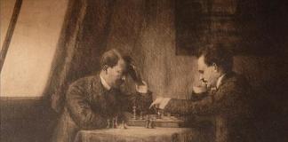 Ленин с гитлером схлестнулись в шахматы